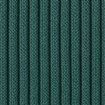 medium gauge muted teal rib knit